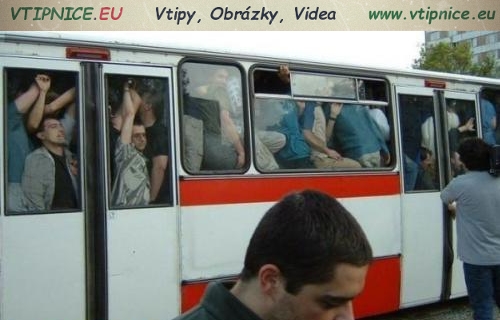 Vtipné a srandovní obrázky s textem - tramvaj