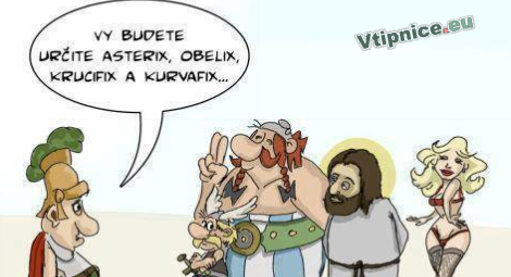 Srandovní obrázky - asterix a obelix