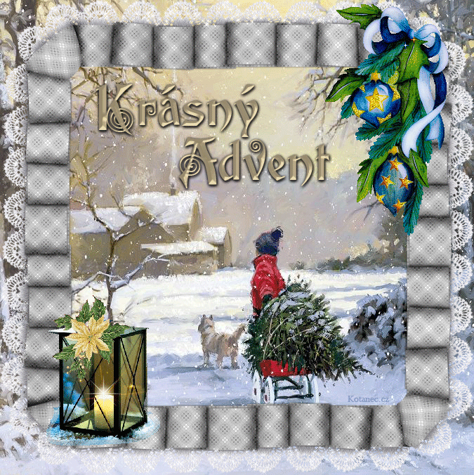 Vánoční obrázky - krásný advent
