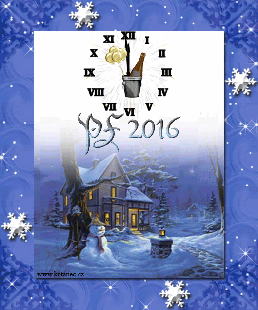 novoroční elektronická přání zdarma - pf 2016