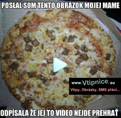 Srandovní obrázky - pizza
