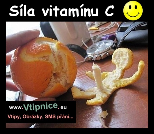 Srandovní obrázky - vitamín C